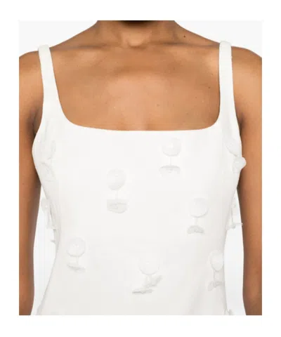 Simkhai Cailinn Linen-cotton Mini Dress In White