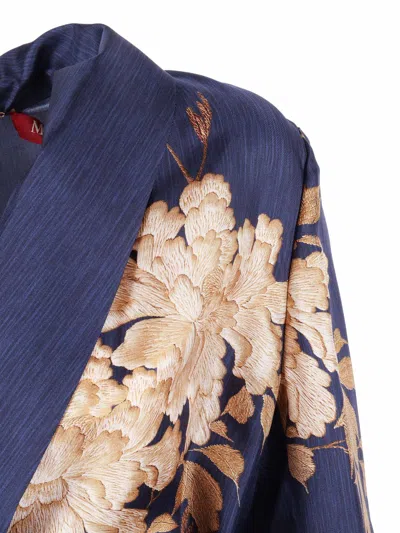 Max Mara Studio Msetunica Jacket Navy In Blue