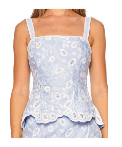 Simkhai Camisole In Blue