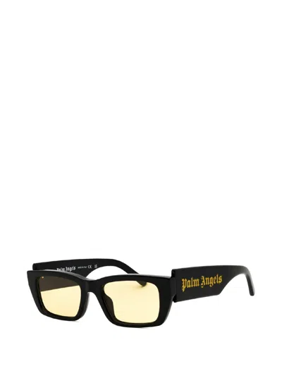 Palm Angels Eyewear Rectangle-frame Sunglasses In Brown