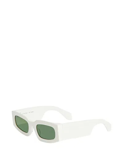 Off-white Eyewear Cary Rectangle-frame Sunglasses In Green