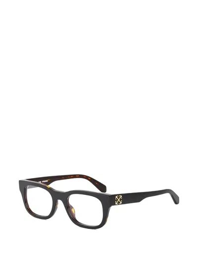 Off-white Eyewear Rectangle-frame Glasses In Black