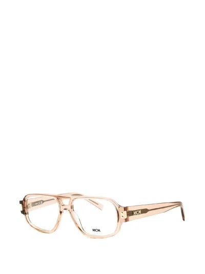 Mcm Pilot-frame Glasses In Neutral