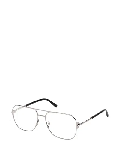 Mcm Pilot-frame Glasses In Silver