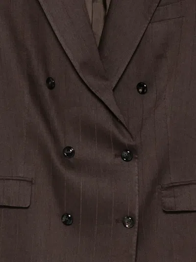 Tagliatore Brown Suit In Brown