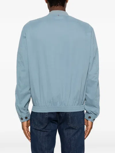 Montecore Zip-up Bomber Jacket In Blue
