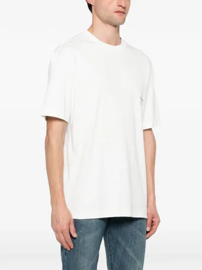 John Richmond Logo-motif T-shirt In White