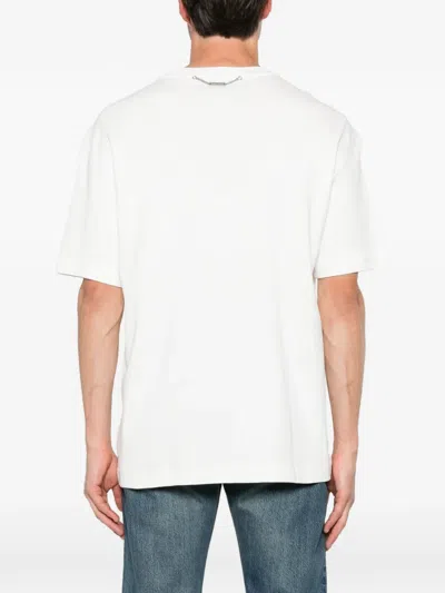 John Richmond Logo-motif T-shirt In White