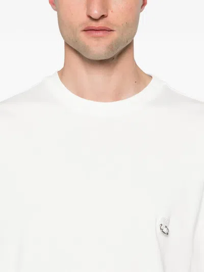 John Richmond Logo-motif T-shirt In White