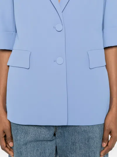 Imperial Button-fastening Blazer In Blue