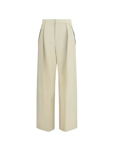 Jacob Cohen Beige Viscose Casual Pants In Neutral