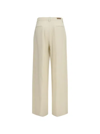 Jacob Cohen Beige Viscose Casual Pants In Neutral