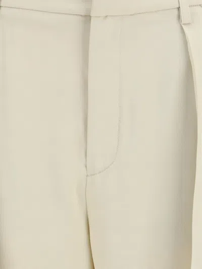 Jacob Cohen Beige Viscose Casual Pants In Neutral