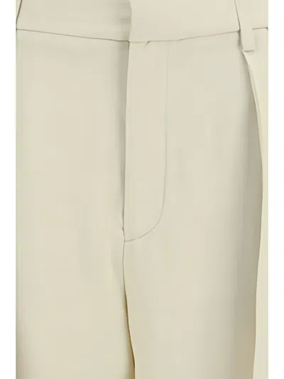 Jacob Cohen Beige Viscose Casual Pants In Neutral