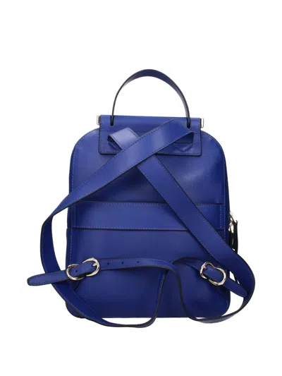 Piquadro Side-zip Backpack In Blue