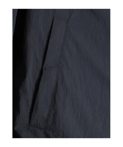 Herno Blue Double-layer Ripstop Nylon Jacket In Blue