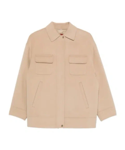Max Mara Disco Jacket In Pink