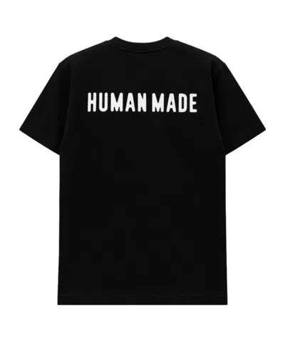 Human Made Logo-patch T-shirt In Black