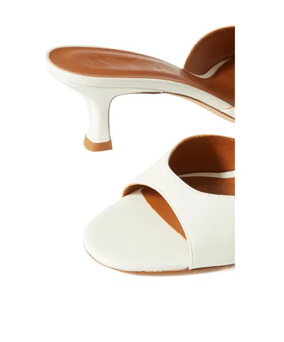 Staud Leather Mules In White