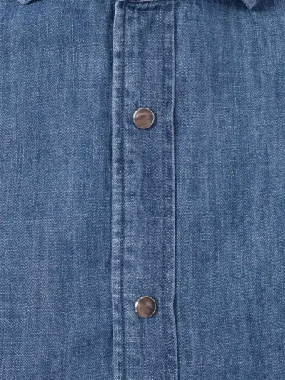 Xacus Buttoned Denim Shirt In Multi