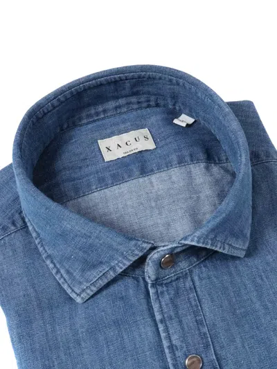Xacus Buttoned Denim Shirt In Multi