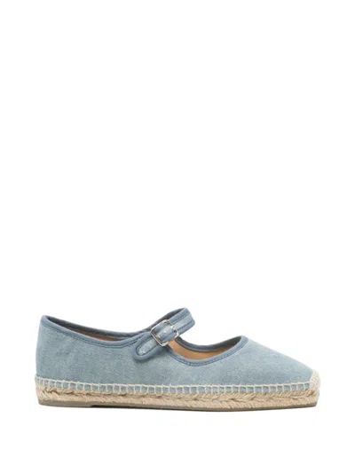 Castaã±er Padua Buckle-strap Espadrilles In Blue