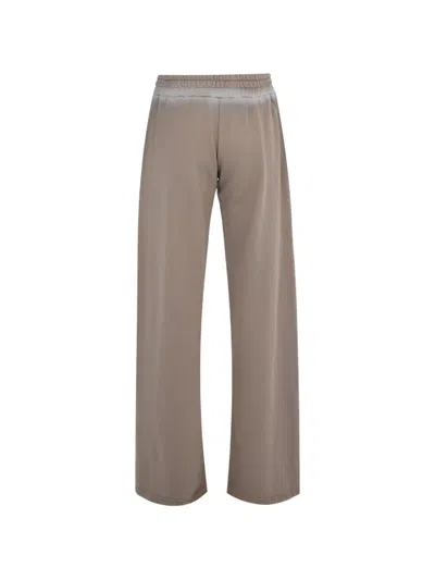 Off-white Spray-effect Track Pants In Brown