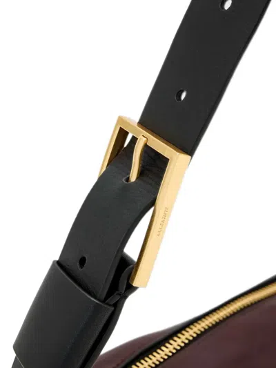Allsaints Medium Buckle-strap Shoulder Bag In Pattern