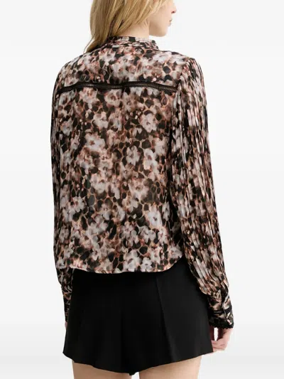 Guess Usa Buttoned Blouse In Multi