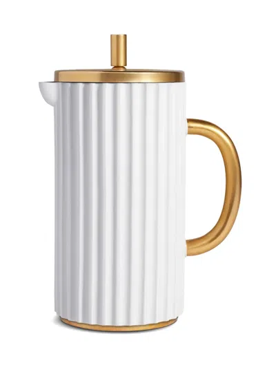 L'objet Ionic French Press In White