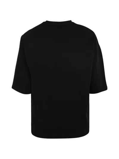 Tee Library Burger Print T-shirt In Black