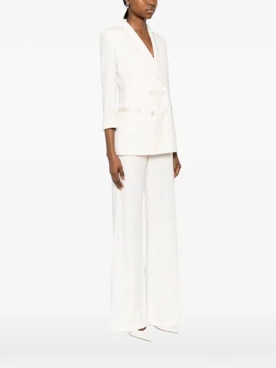 Imperial Double-breasted Blazer In Neutral