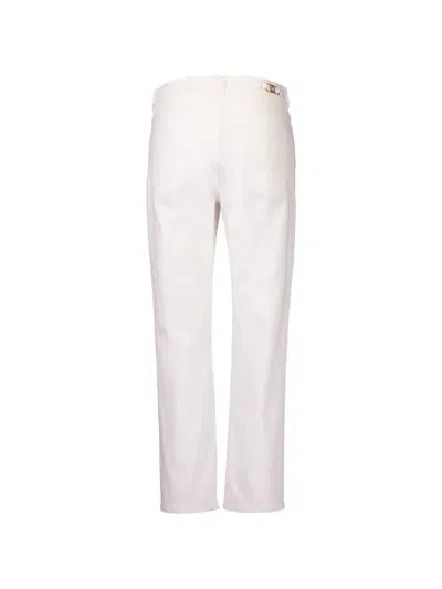 Dmn Paris Joy Patch Jeans In White