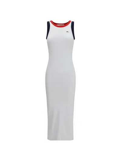 Fiorucci Ribbed Angels-patch Midi Dress In White