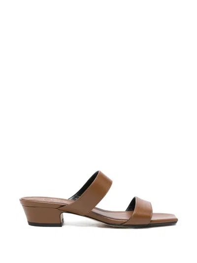 Aeyde Kemi Nappa Leather Tobacco Sandals Tobacco In Brown