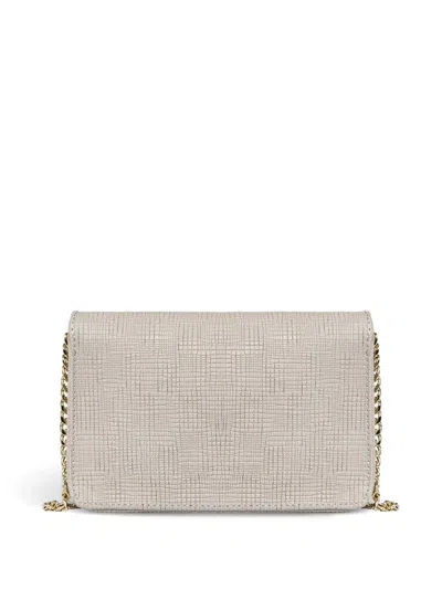 Marc Ellis Everly Lizard-effect Clutch Bag In Pattern