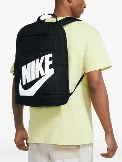 Nike Logo-print Backpack In Black