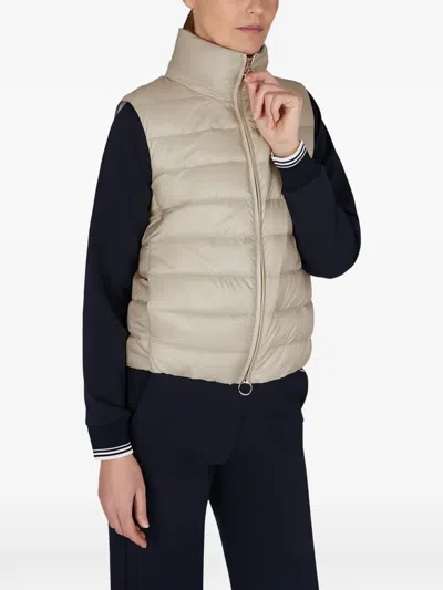 Paul & Shark Ultralight Down Vest In Neutral