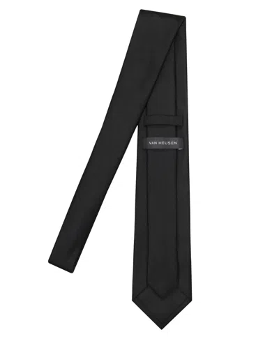 Van Heusen Men's Soft Solid Tie In Black
