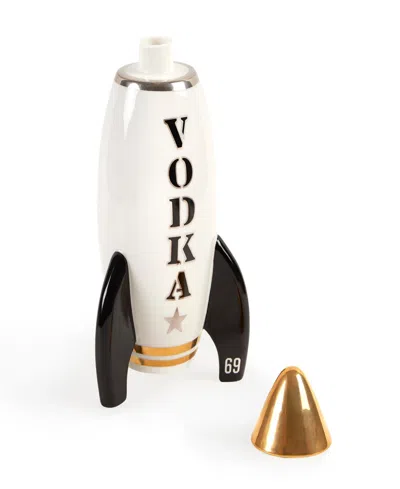 Jonathan Adler Rocket Vodka Decanter In White