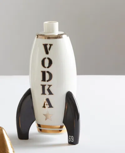 Jonathan Adler Rocket Vodka Decanter In White
