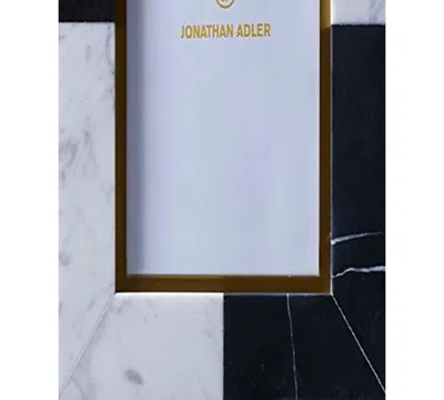 Jonathan Adler Canaan 5" X 7" Marble Frame In Multi