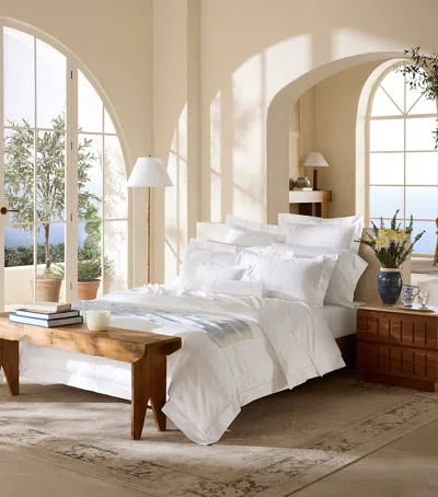 Pratesi Impero King Pillowcase In White