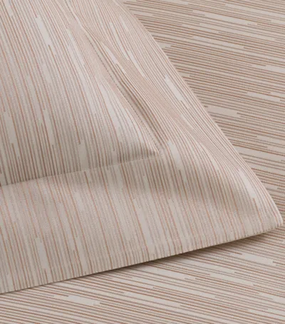 Frette Stardust Jacquard Square Pillowcase In Brown