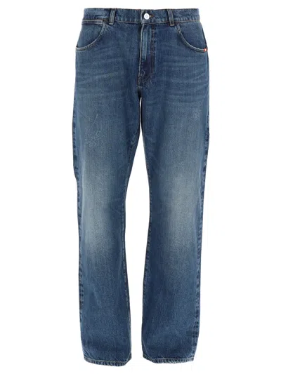 Amish Belt Loop Jeans In Blue
