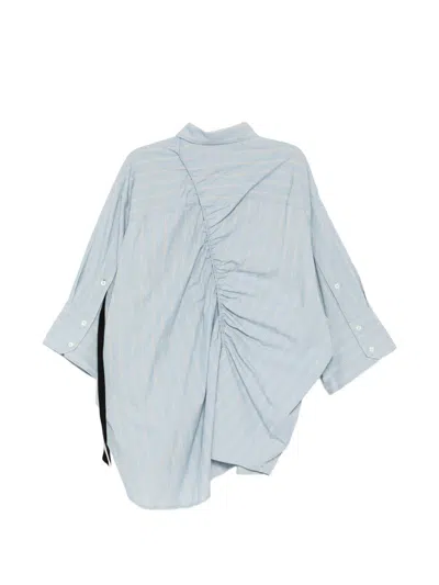 Marina Yee 트위스터 셔츠 In Blue