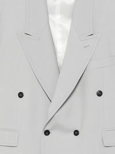 Mtl Studio 지아코모 더블 브레스티드 블레이저 In Gray