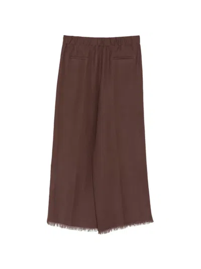Antonelli 사무엘 프린지 헴 팬츠 In Brown