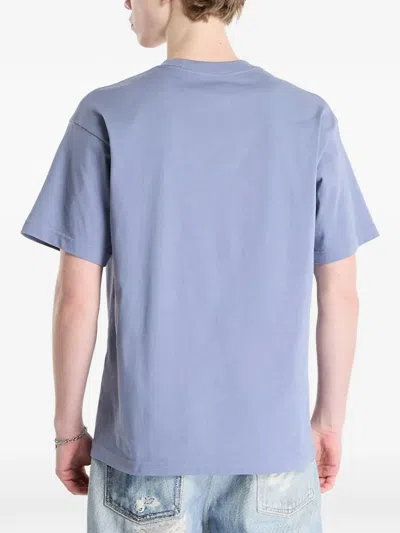 Vans Logo-print T-shirt In Blue