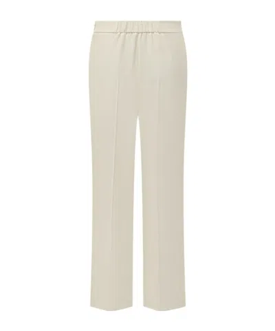 Etro Beige Bootcut Flat Front Pants In White